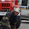 В Киеве загорелось здание Нацполиции, всех эвакуировали (фото)