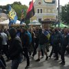 Бойцы "Азова" идут к Верховной Раде с протестом (фото)