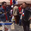 День Европы Киев встретил конкурсами и флешмобами