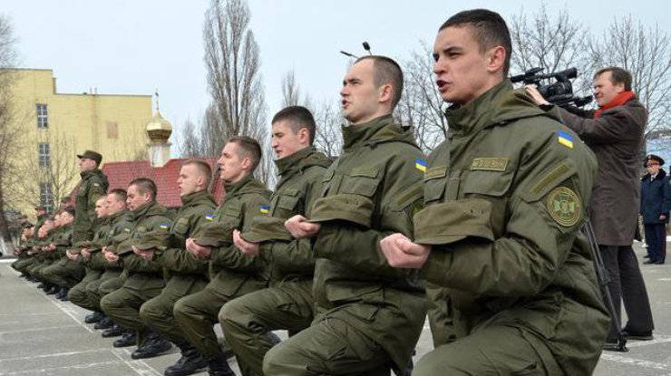 Нацгвардия Украины пополнилась призывниками из Донбасса