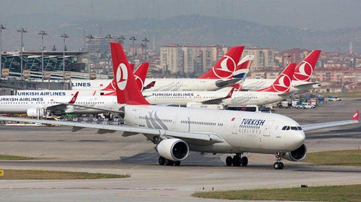 В Стамбуле задержан рейс Turkish Airlinesи из-за угрозы взрыва