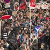 Францию накрыли уличные протесты (фото)