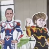 Лидеров стран G7 изобразили в виде супергероев (видео)