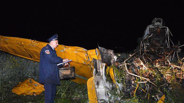 В Волынской области вдребезги разбился самолет 