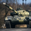 В Донецк прибыло десять танков из России