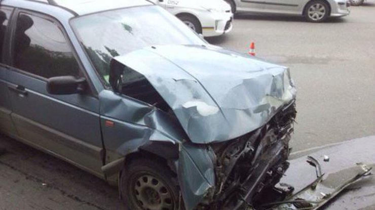 В Полтаве на перекрестке улиц Шолом-Алейхема – Панянки произошла авария