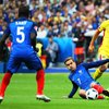Румыния сравняла счет в футбольном поединке с Францией