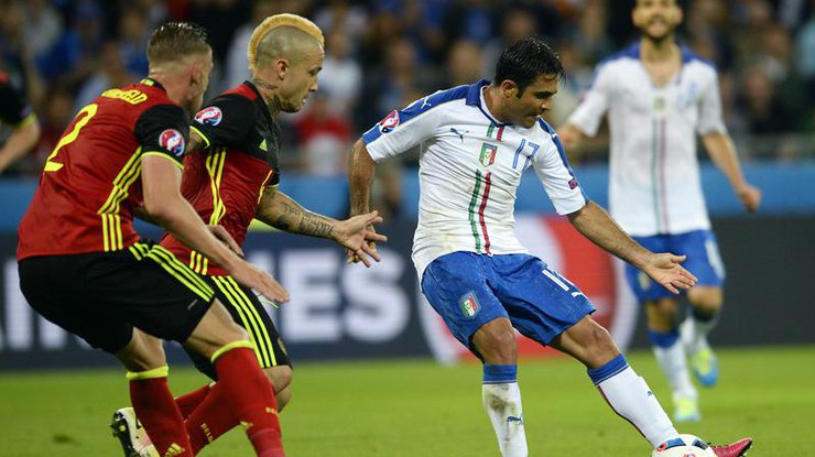 Евро-2016: матч Бельгия-Италия