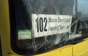 В Киеве на пешеходном переходе автобус сбил женщину