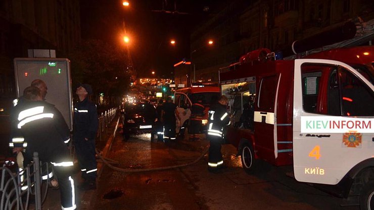 Взрыв в центре Киева оказался попыткой ограбления