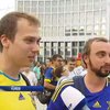 В Киеве тысячи украинцев болеют за сборную Украины на Евро-2016