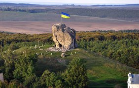 Чертов камень во Львовской области
