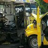В Луцке Opel протаранил маршрутку: 11 человек пострадали (фото)