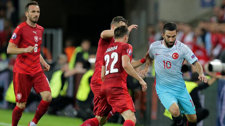 Результаты матча между сборными Чехии и Турции на Евро-2016