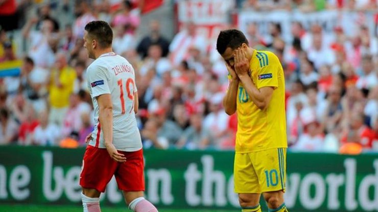Самые яркие моменты матча Украина-Польша 