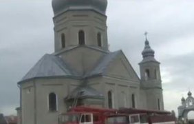 На Львівщині горів греко-католицький храм