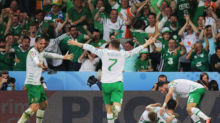 Результаты матча между Италией и Ирландией на Евро-2016