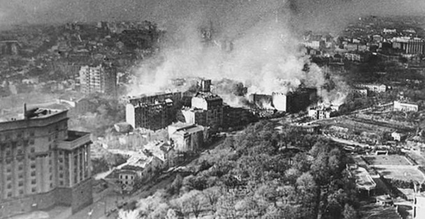 22 июня Киев оказался в огне: фото первых дней войны | podrobnosti.ua