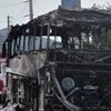 В Крыму на ходу загорелся автобус с детьми (фото, видео)