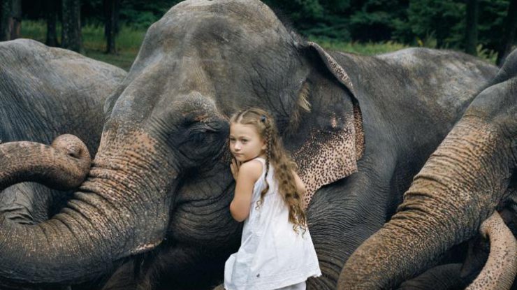 Необыкновенно милые фото о любви животных к детям 