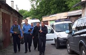 В центре Киева полиция изъяла целый арсенал оружия