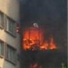 Пожар в общежитии Харькова: погибли люди (видео)