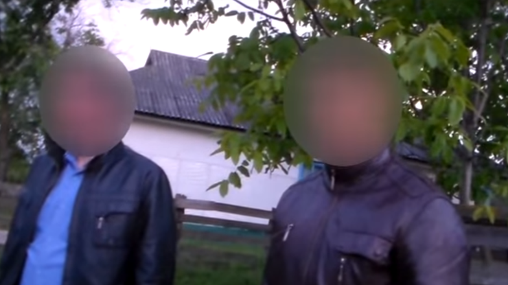 Убийца при задержании пытался покончить с собой / Фото: кадр из видео
