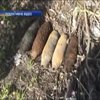 На Рівненщині підірвали артилерійські снаряди часів Другої світової