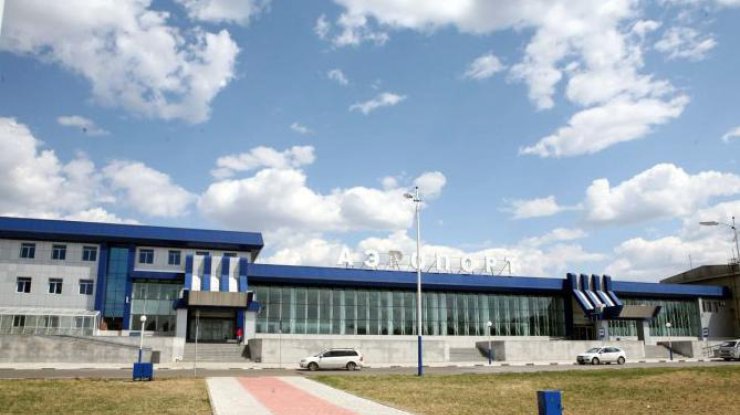 Горел аэропорт Благовещенска 