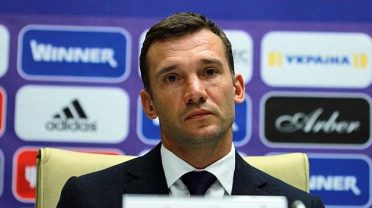 Андрей Шевченко - главный тренер сборной Украины 