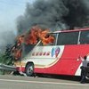 На Тайване в туристическом автобусе сгорели 26 человек