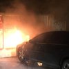 В Ривне сожгли автомобиль депутата горсовета (фото)