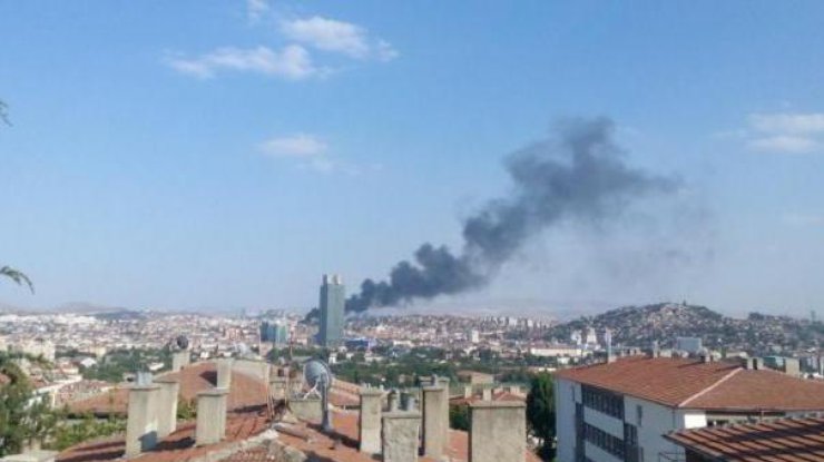 В Анкаре прогремел сильный взрыв 