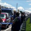 В Польше протест пограничников парализовал границу