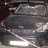 Ужасная авария в Киеве: Audi разбила четыре авто и перевернулась (фото)