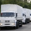 Россия отправила на Донбасс более 50 грузовиков с гуманитарной помощью