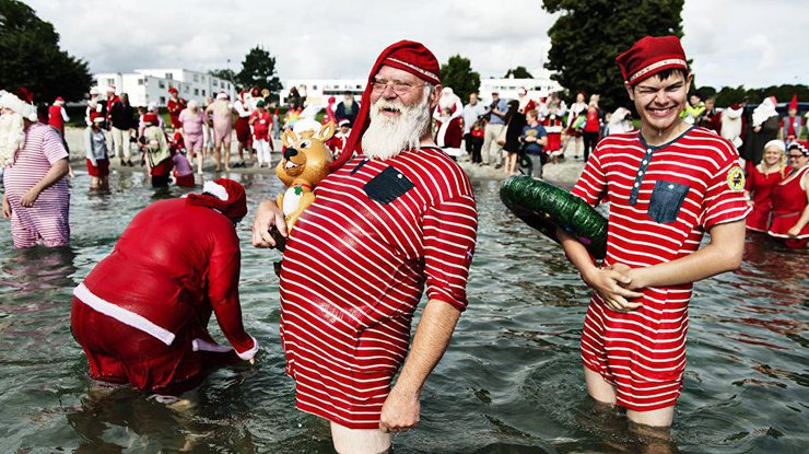 В Дании состоялся конгресс Санта-Клаусов