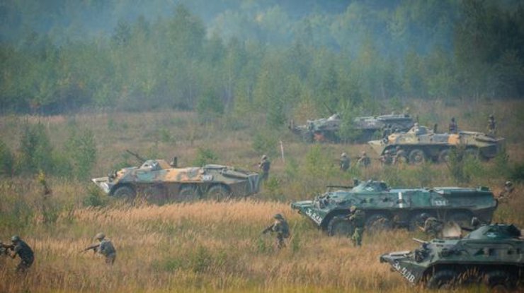По всей Украине начинаются военные учения Фото: Министерство обороны 