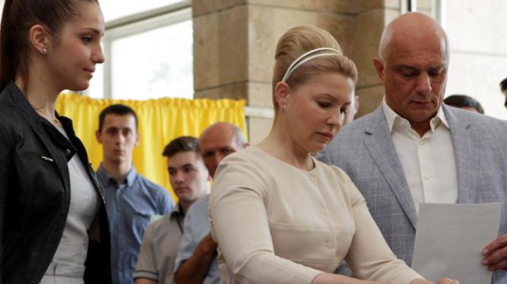 Стало известно имя внучки Тимошенко 