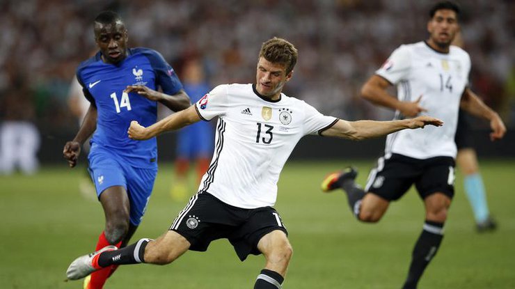 Полуфинал Евро-2016: матч Франция-Германия