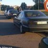 В Киеве водитель BMW задержал двойника своего авто (видео)