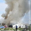 В Германии вспыхнул пожар в лагере для беженцев