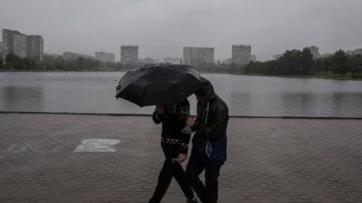 В Москве за неполные сутки выпало около 70% месячной нормы осадков