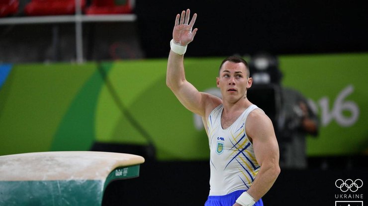 На Олимпиаде в Рио украинский гимнаст Игорь Радивилов исполнил невероятный прыжок Фото: НОК 