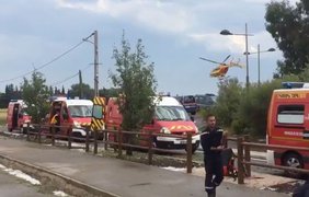 Крушение поезда во Франции 