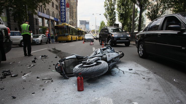 В центре Киева в произошла ужасная авария 