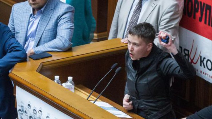 Голодовка Савченко:  реакция депутатов