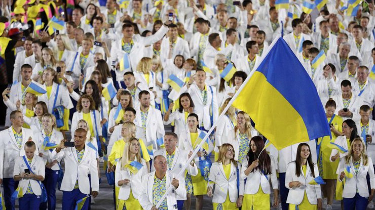 Сборная Украины на Олимпийских играх в Рио Все фото: НОК 