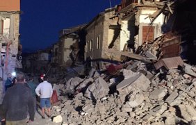 В Италии погибли люди из-за землетрясения 