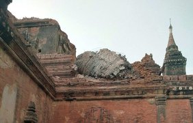 Мощное землетрясение в Мьянме Фото: EPA
